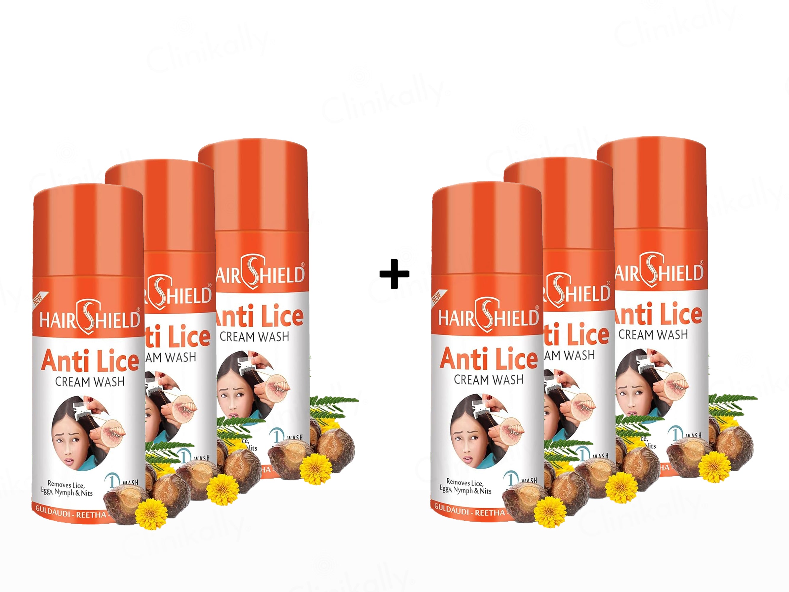 Hairshield Anti Lice Hair & Scalp Cream Wash