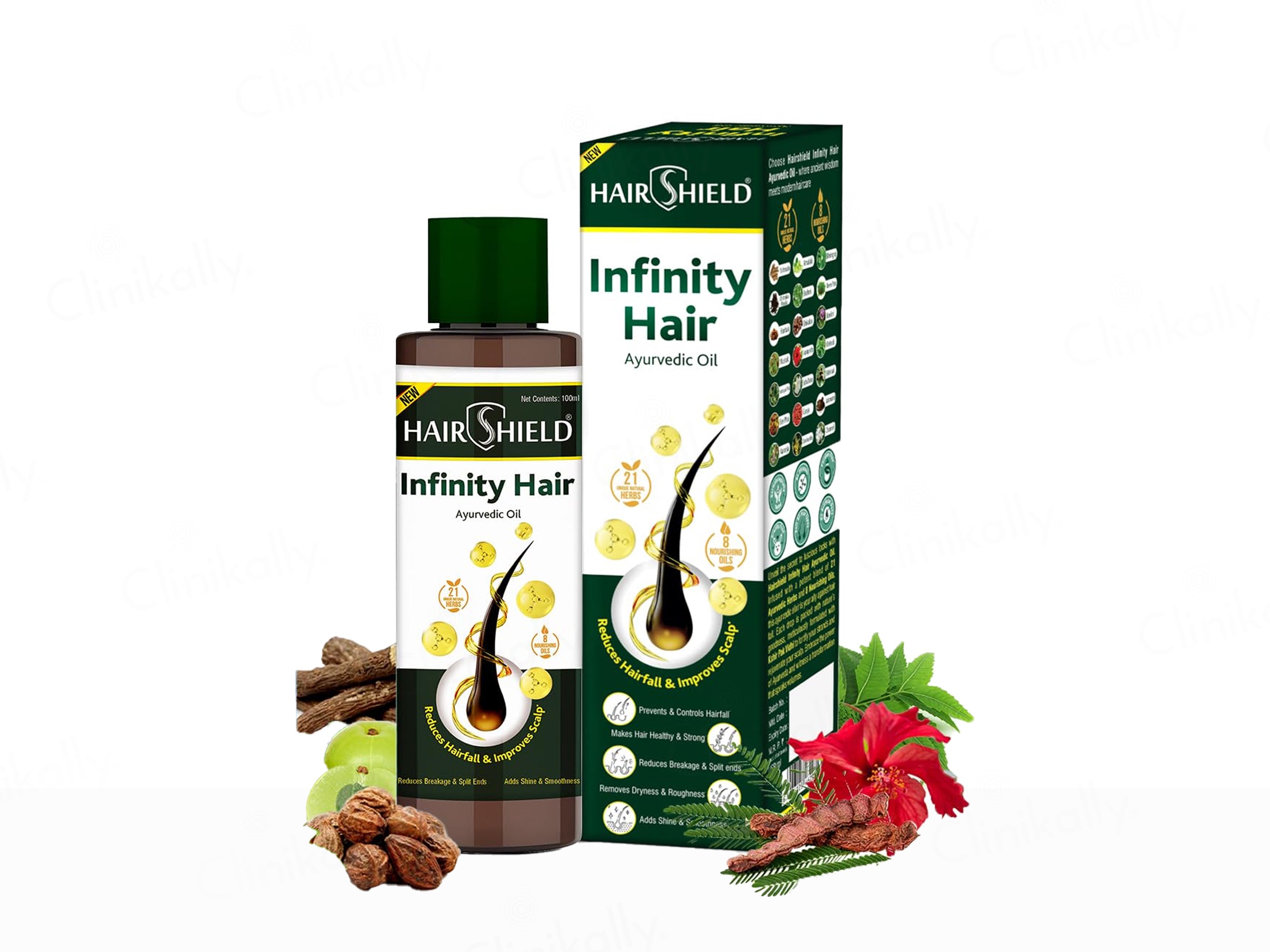 Hairshield Infinity Hair Ayurvedic Oil
