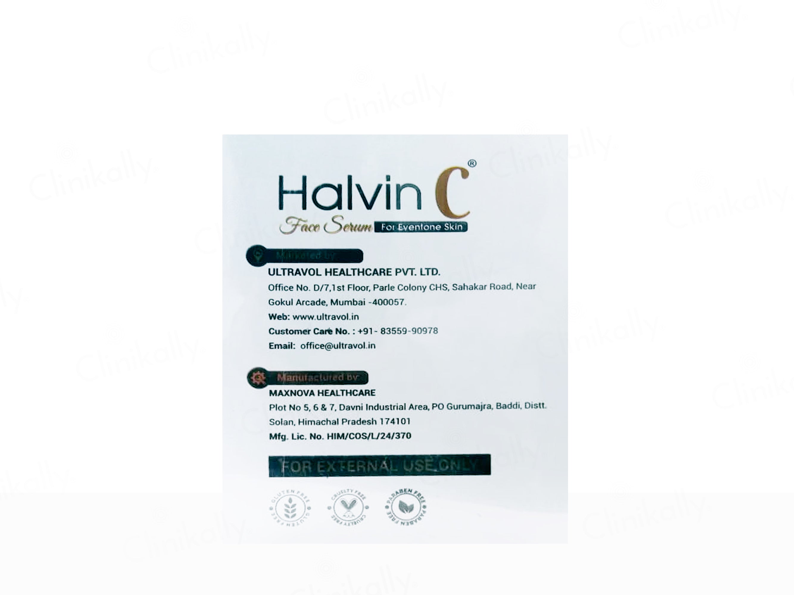 Halvin-C 20% Vitamin C Age Defying Face Serum