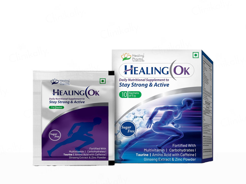 Healing Ok Daily Nutritional Supplement Sugar Free Powder