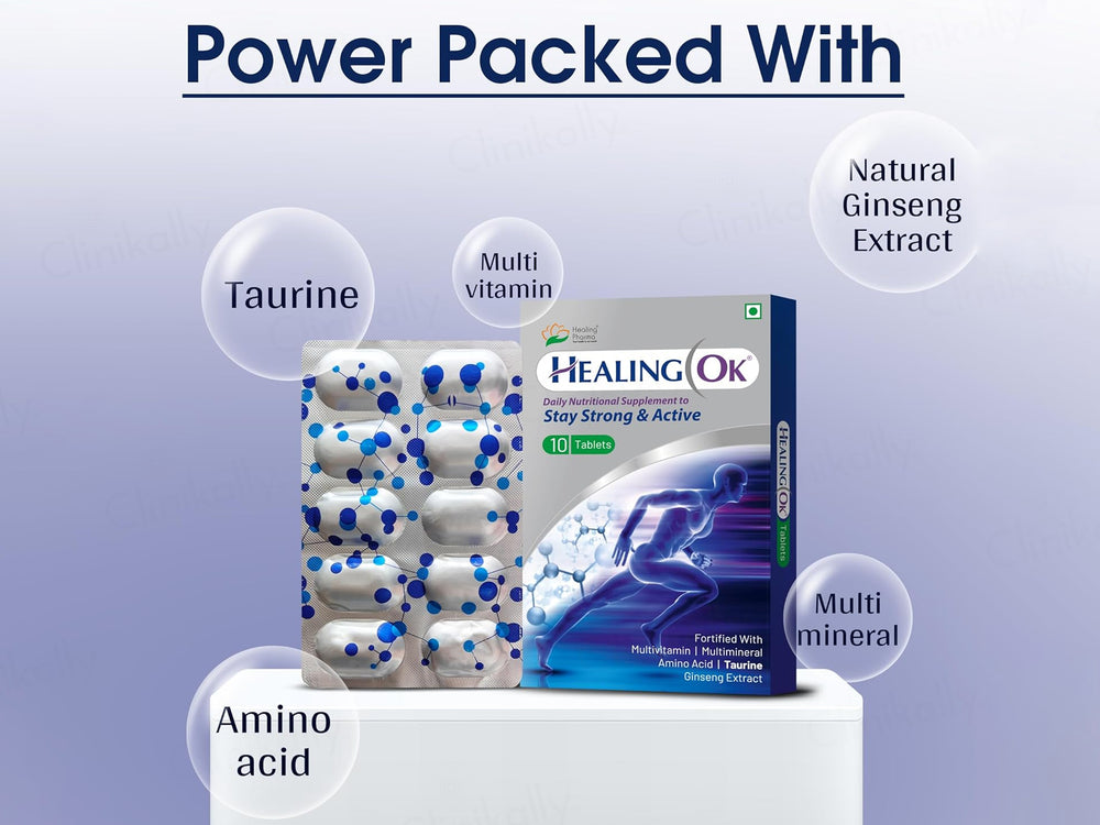 Healing Ok Daily Nutritional Supplement Tablet