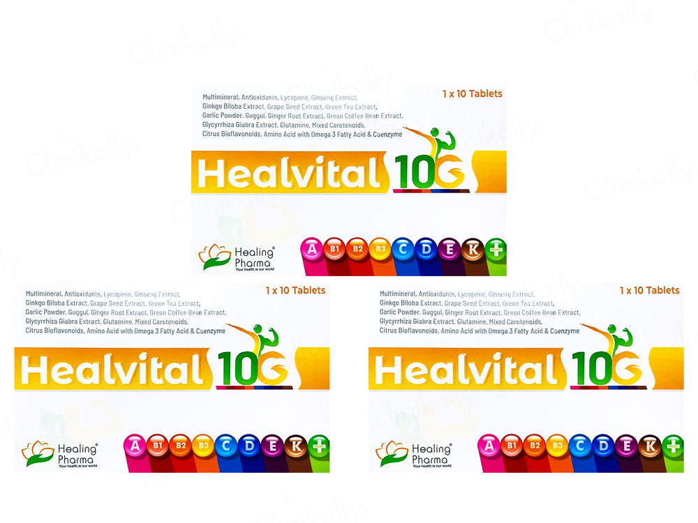 Healvital 10G Nutraceutical Tablet