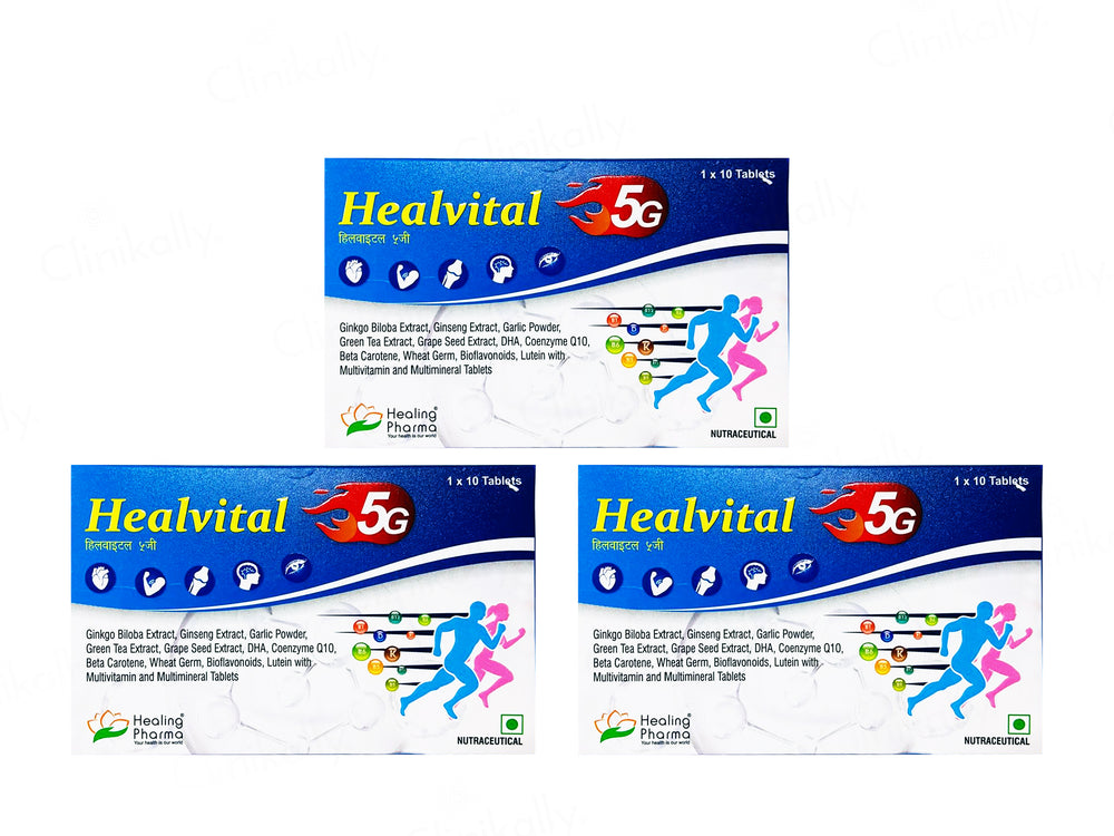 Healvital 5G Nutraceutical Tablet
