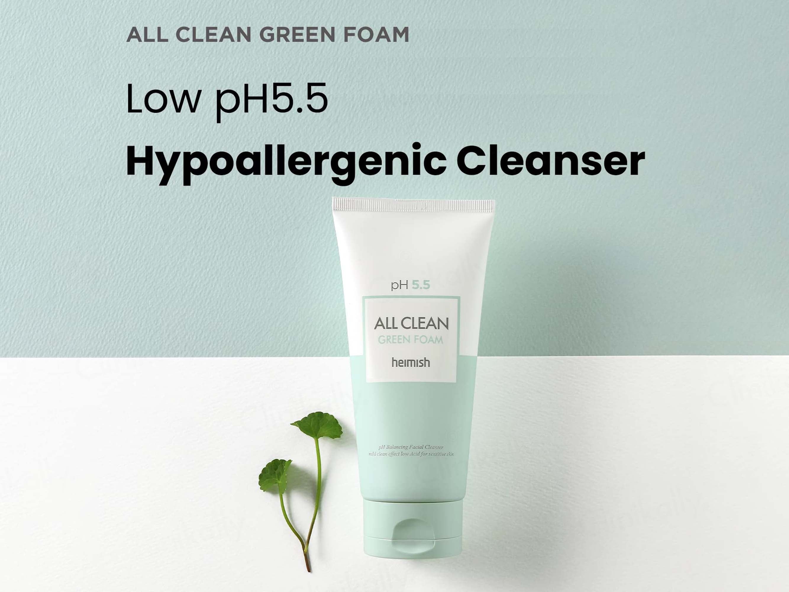 Heimish All Clean Green Foam Facial Cleanser