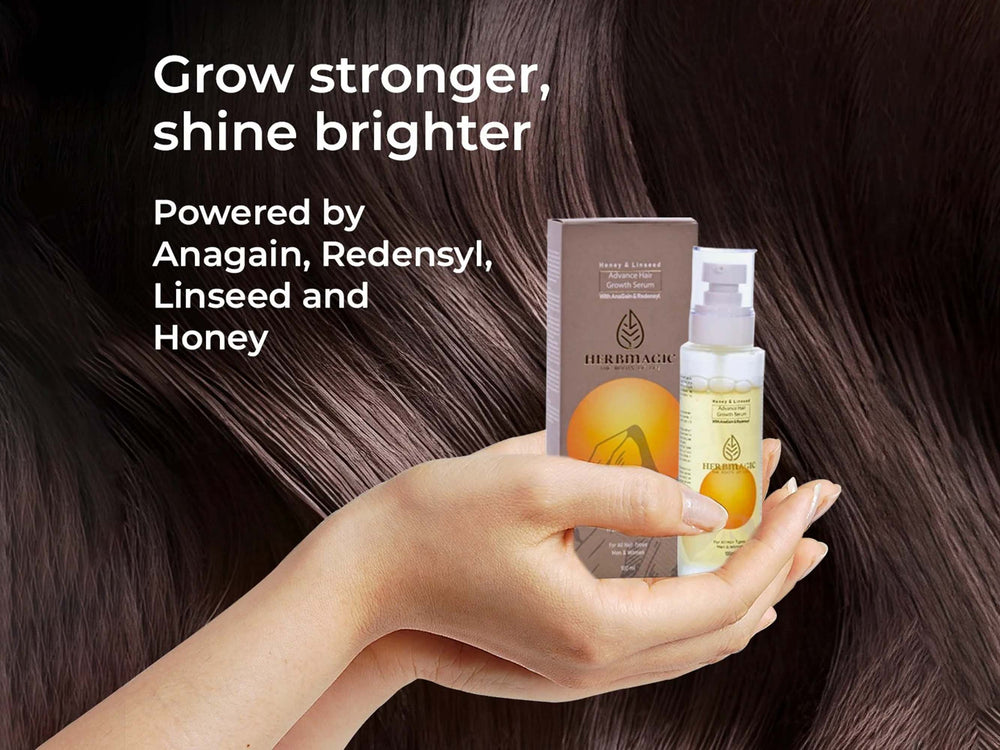 Herbmagic Honey & Linseed Advance Hair Growth Serum