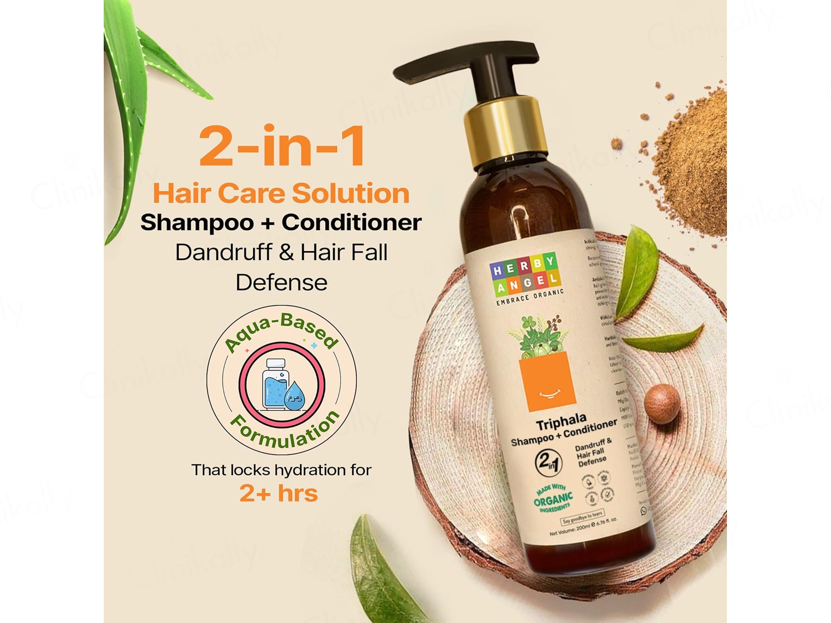 Herby Angel 2 in 1 Triphala Shampoo + Conditioner For Kids