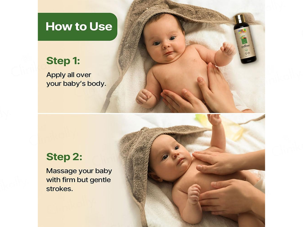 Herby Angel Bala Ashwagandhadi Baby Body Massage Oil
