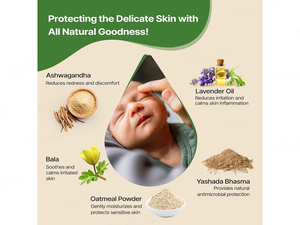 Herby Angel Bala Ashwagandhadi Baby Powder