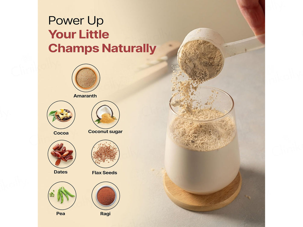 Herby Angel Super Gro Brain Booster Supplement For Kids 2+ Years - Chocolate Flavour