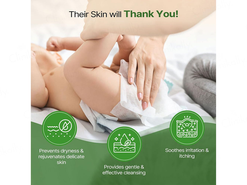 Herby Angel Ultra-Gentle Wet Wipes For Babies