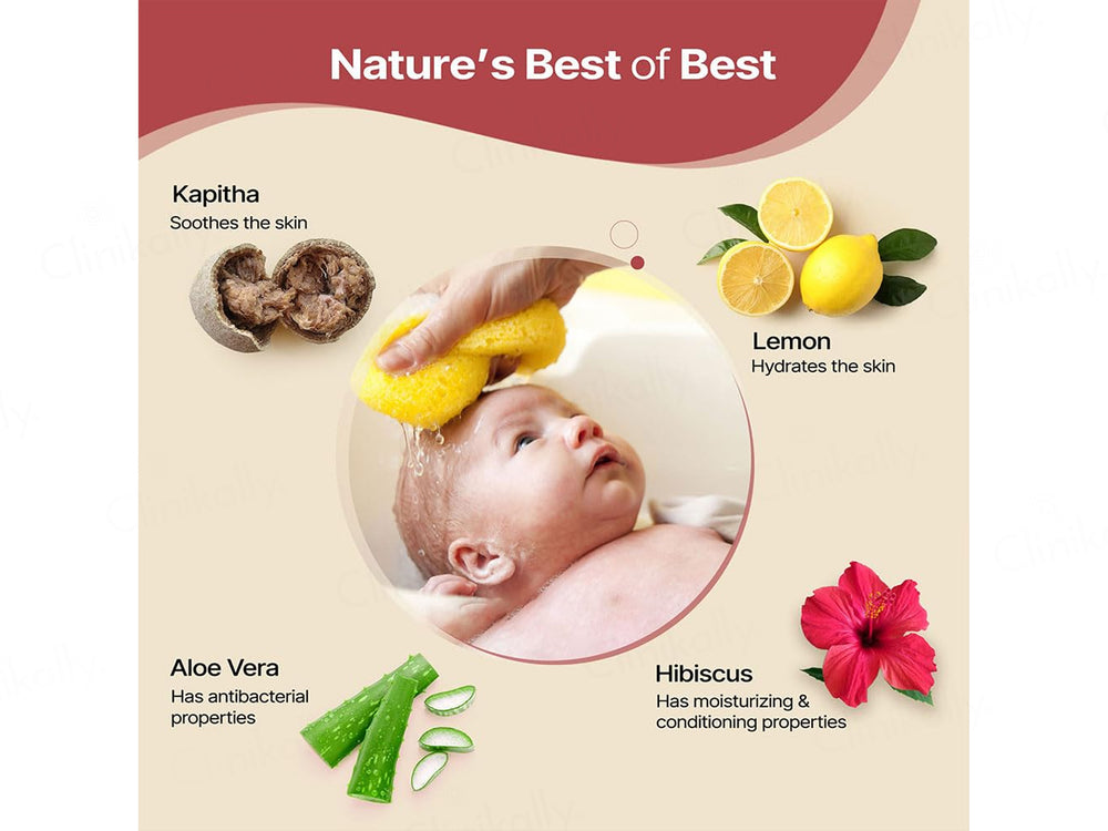 Herby Angel Ultra Gentle Baby Body Cleanser For Babies