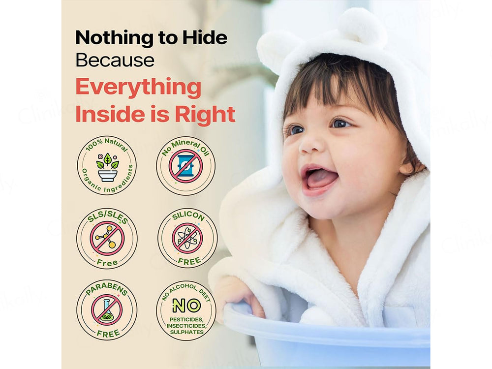 Herby Angel Ultra Gentle Baby Body Cleanser For Babies