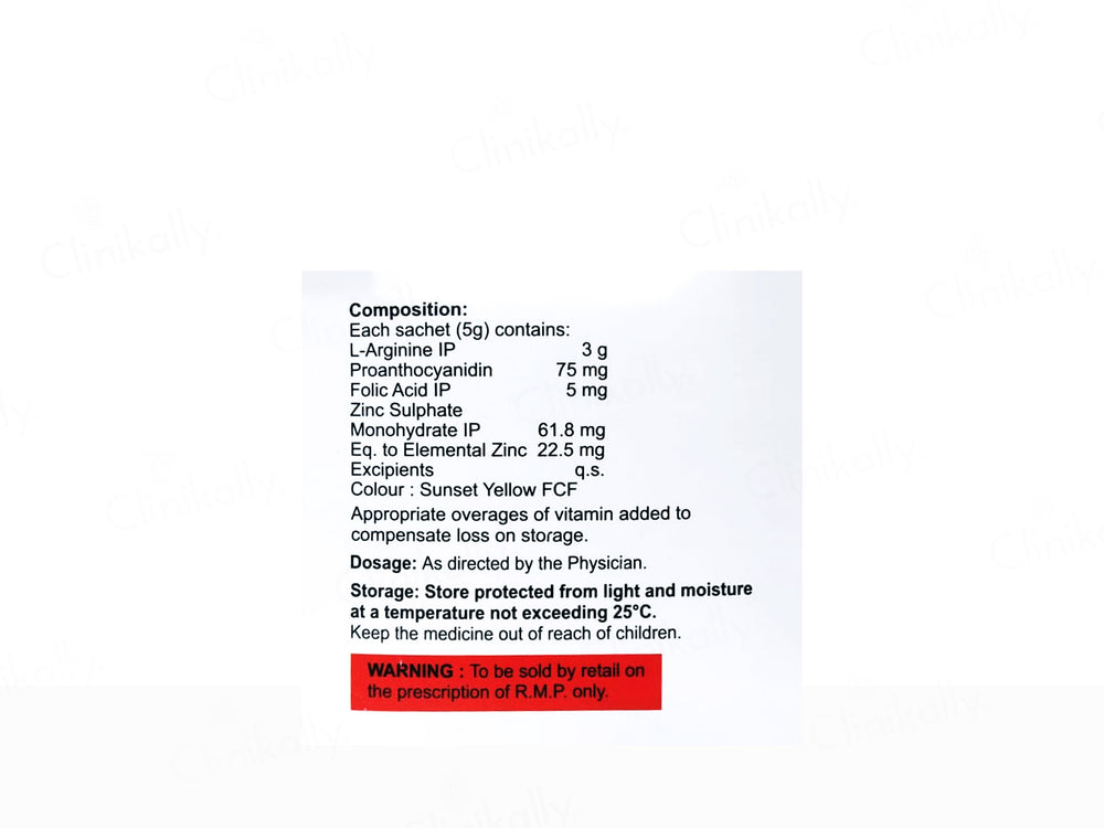 Hermin Oral Sugar Free Granules - Orange Flavour