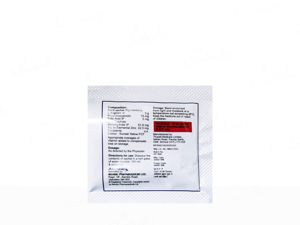 Hermin Oral Sugar Free Granules - Orange Flavour