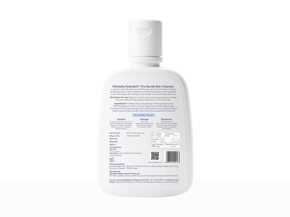 Clinikally HydraSoft Pro Gentle Skin Cleanser