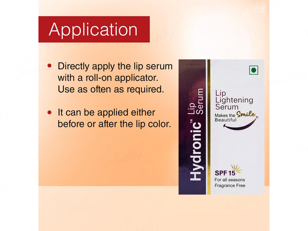 Hydronic Lip Lightening Serum SPF 15