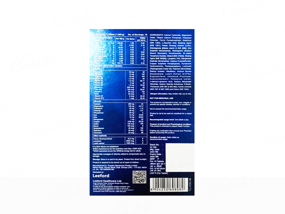 IM Activ Men Nutraceutical Tablet