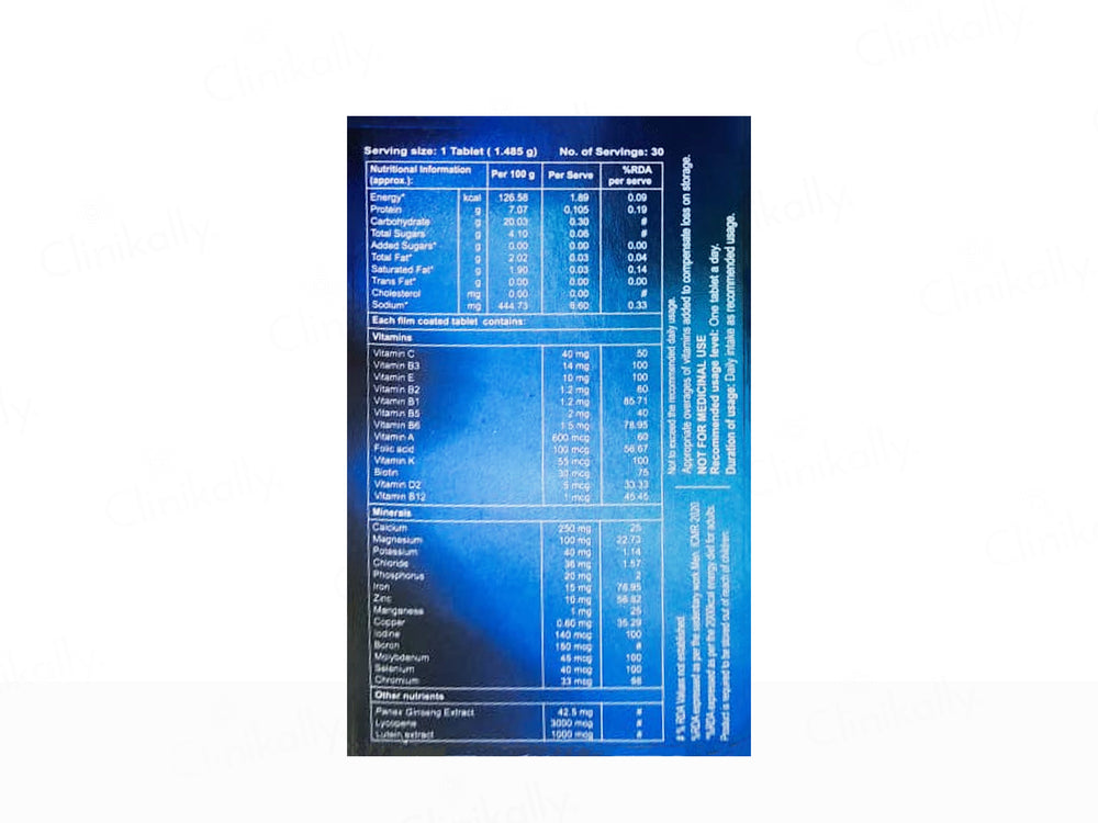 IM Activ Men Nutraceutical Tablet (Bottle)