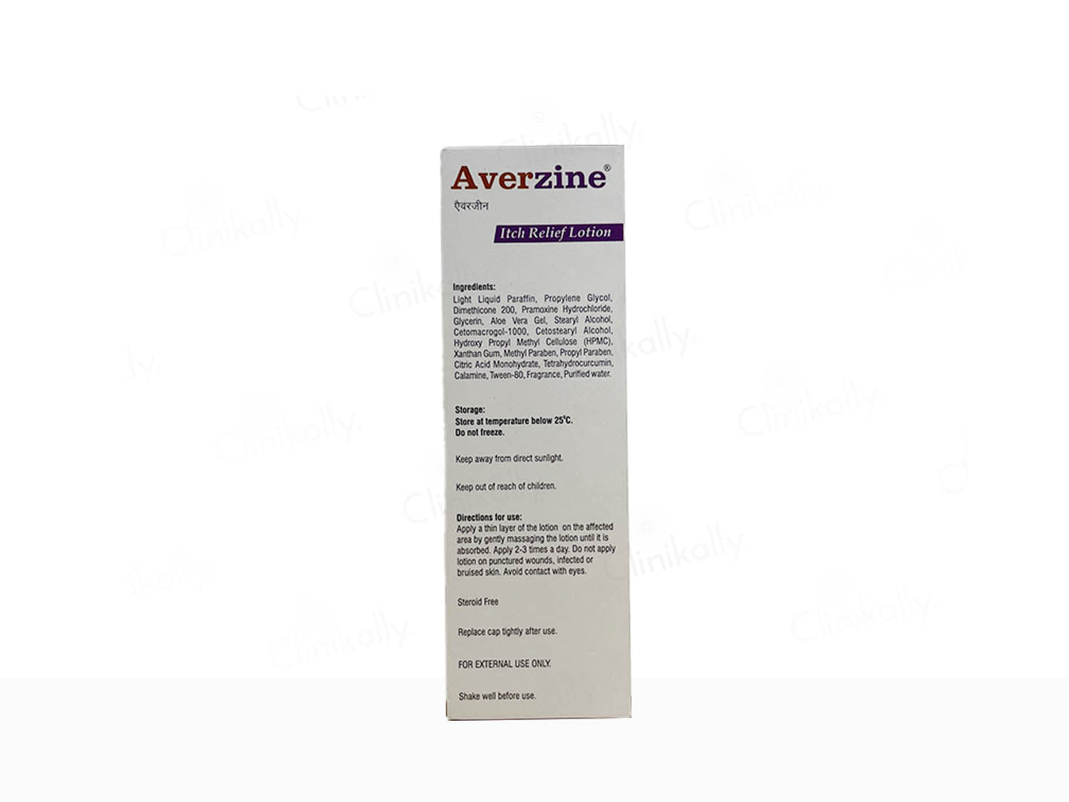Averzine Itch Relief Lotion-Clinikally