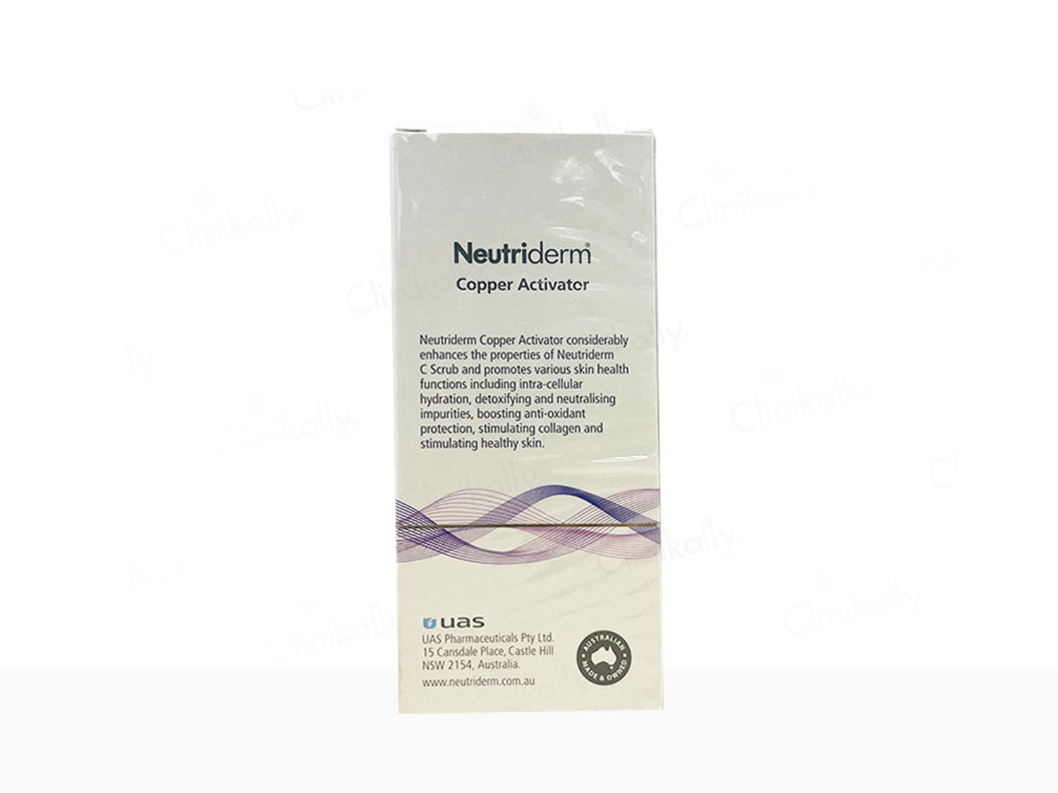 Buy Neutriderm Copper Activator Solution Online at Best Price | Clinikally