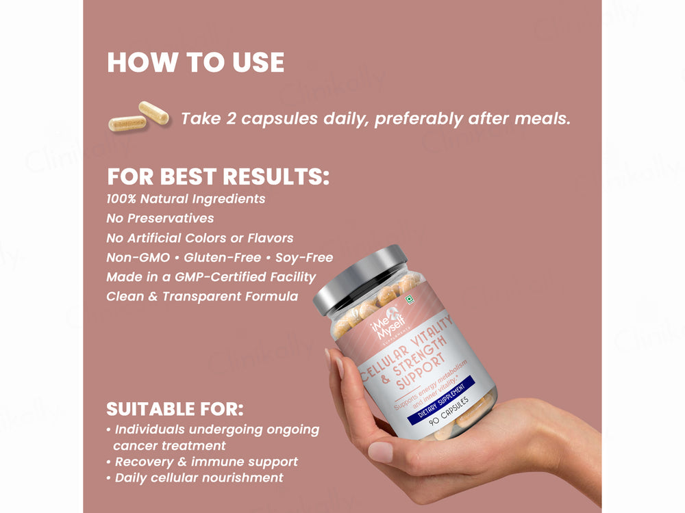 IMeMyself Cellular Vitality & Strength Support Dietary Supplement Vegetarian Capsule
