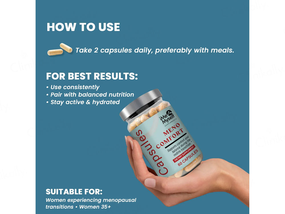 IMeMyself Meno Comfort Dietary Supplement Vegetarian Capsule