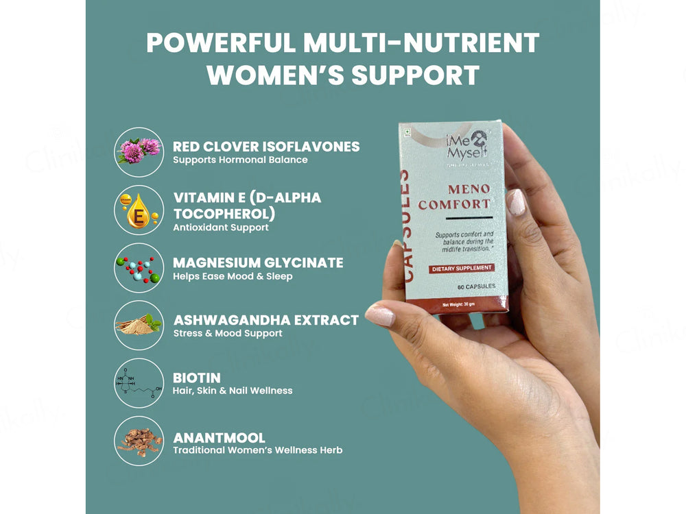 IMeMyself Meno Comfort Dietary Supplement Vegetarian Capsule