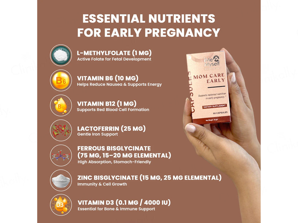IMeMyself Mom Care Early Dietary Supplement Vegetarian Capsule