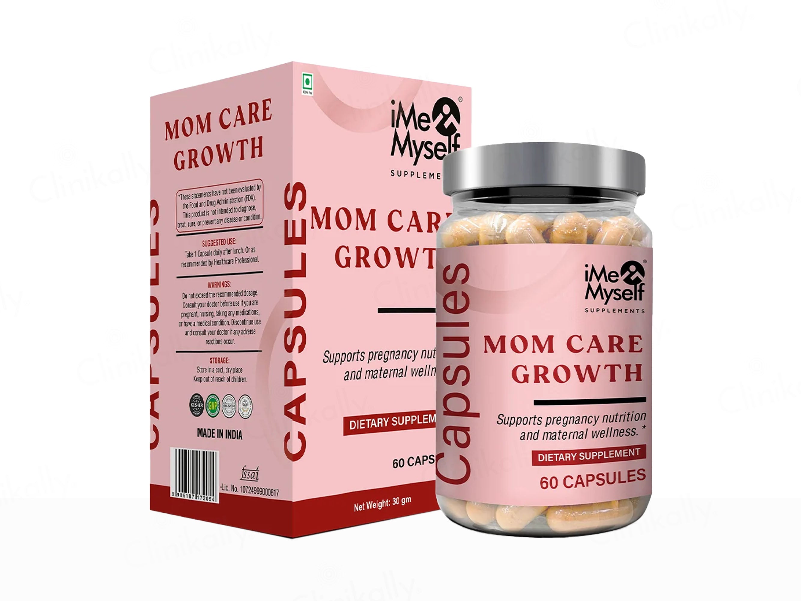 IMeMyself Mom Care Growth Dietary Supplement Vegetarian Capsule
