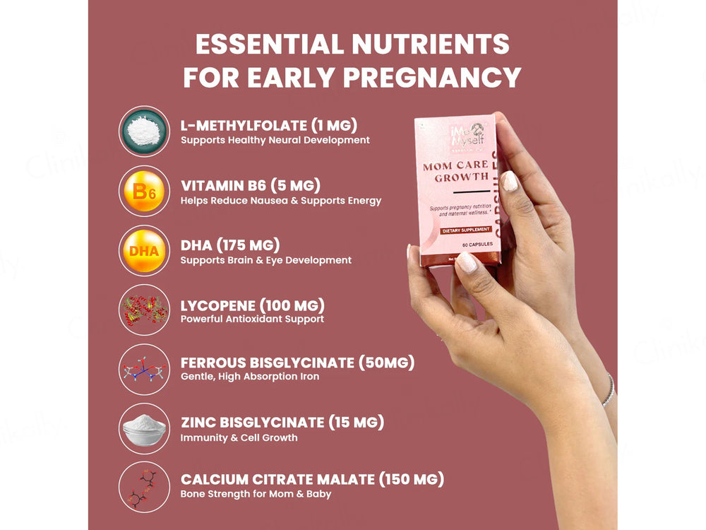 IMeMyself Mom Care Growth Dietary Supplement Vegetarian Capsule