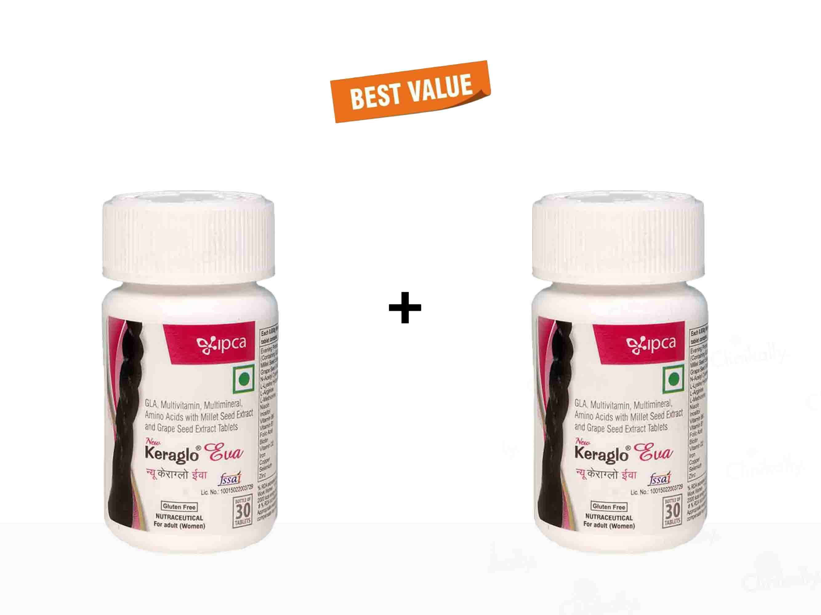 IPCA Keraglo Eva Tablets - Clinikally