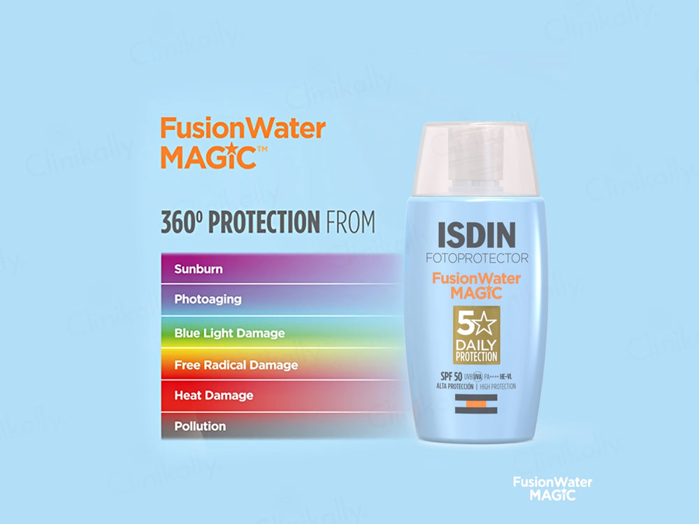 ISDIN Fotoprotector Fusion Water Magic Sunscreen SPF 50 PA++++