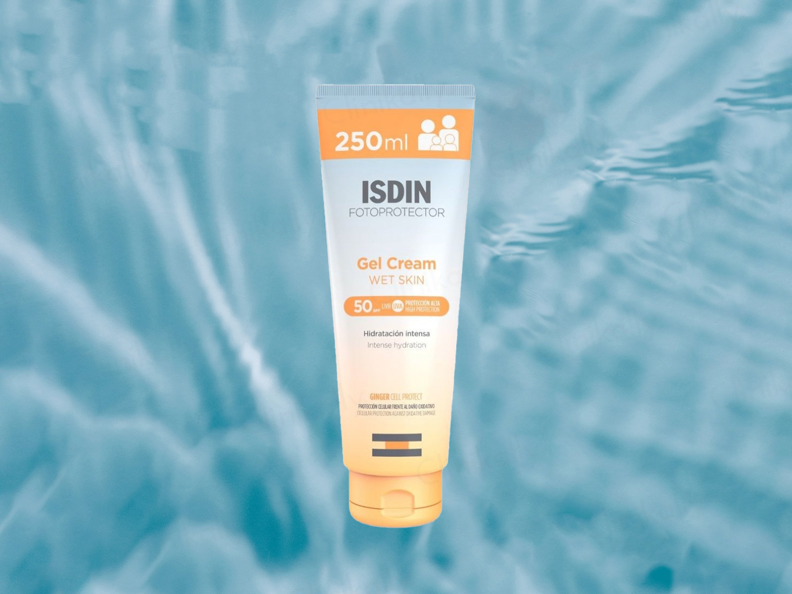 ISDIN Fotoprotector Wet Skin Gel Cream Sunscreen SPF 50