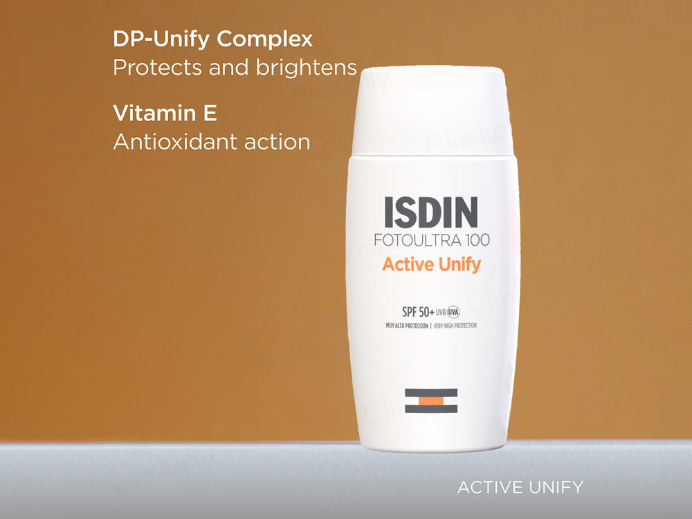 ISDIN Fotoultra 100 Active Unify Depigmenting Sunscreen SPF 50+