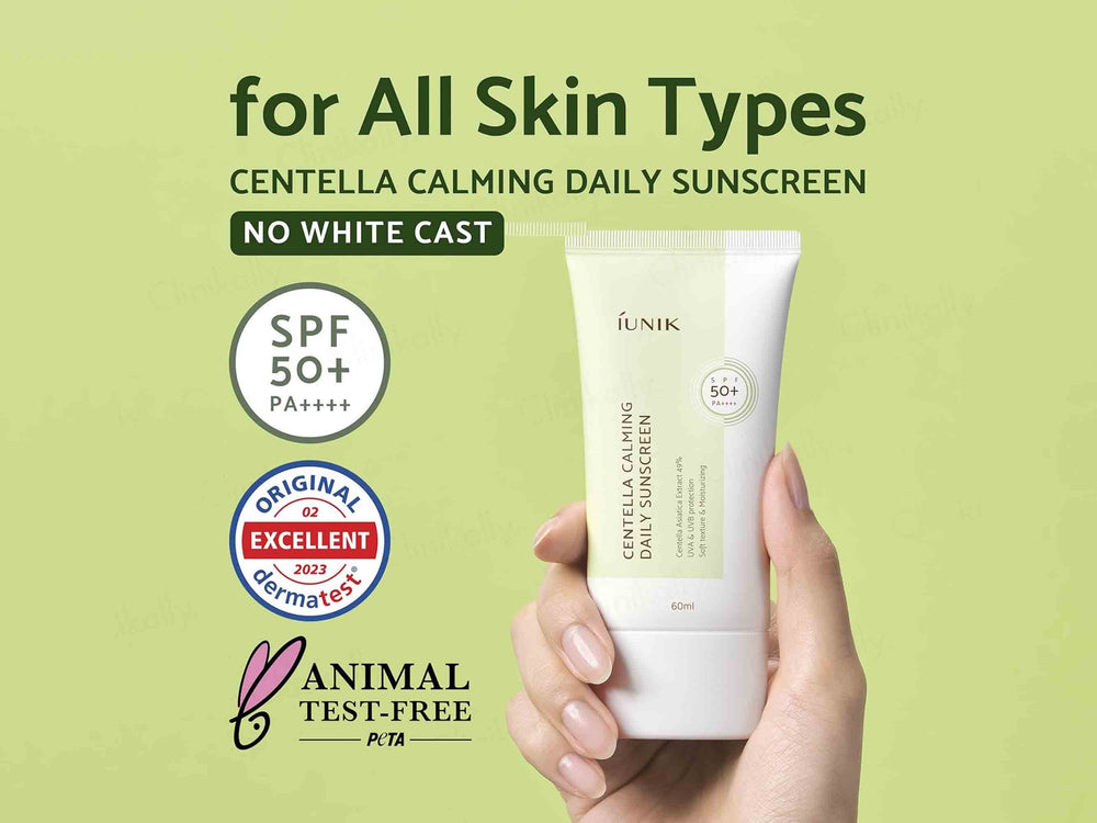 IUNIK Centella Calming Daily Sunscreen SPF 50+ PA++++