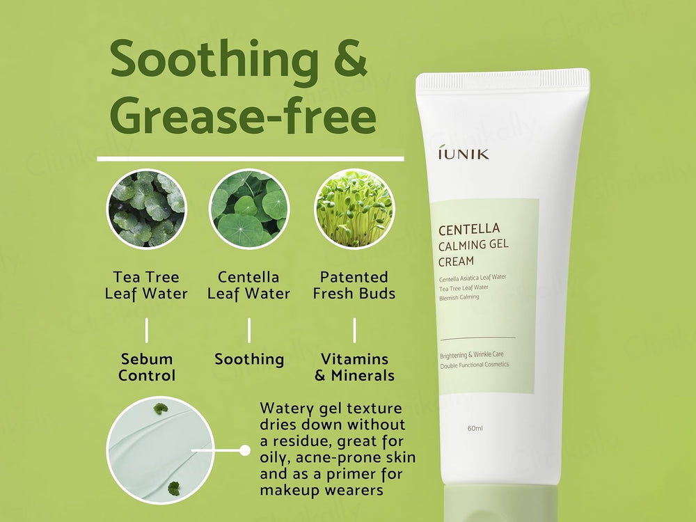 IUNIK Centella Calming Gel Cream