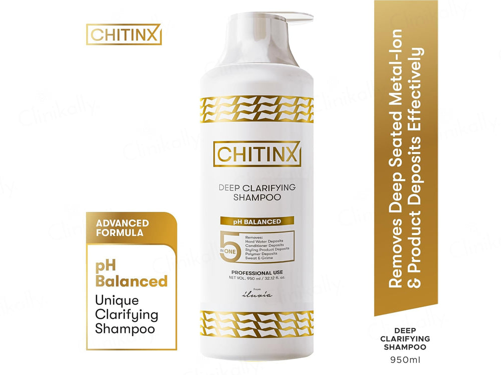Iluvia Professional Chitinx Deep Clarifying Shampoo