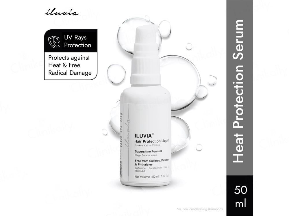 Iluvia Professional Heat Protection Hair Serum Spray