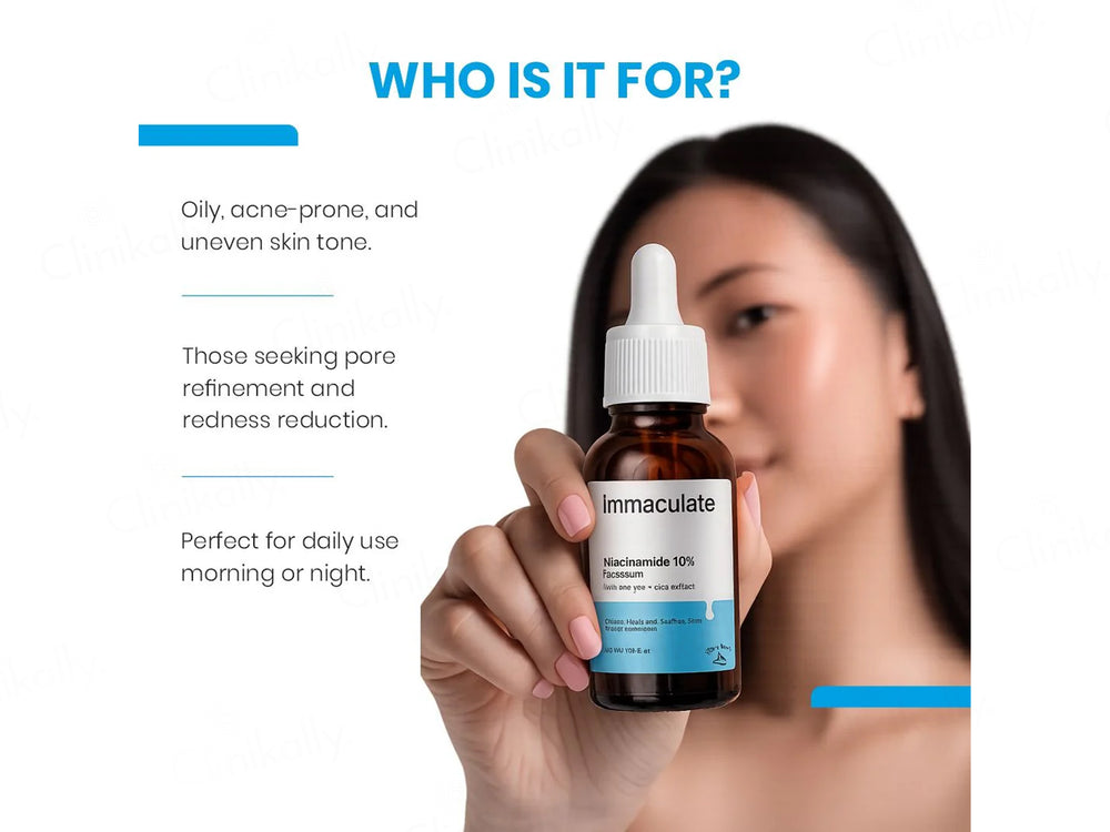 Immaculate 10% Niacinamide + Zinc Face Serum