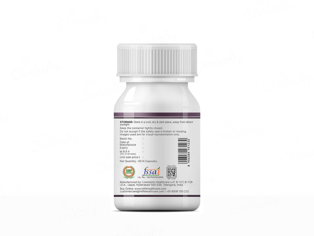 Inlife Digestive Enzymes Health Supplement Vegetarian Capsule