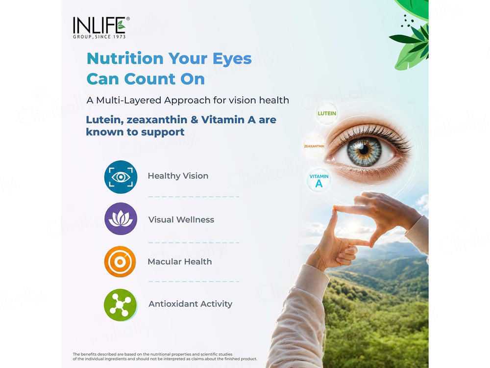 Inlife Eye Health Nutraceutical Vegetarian Capsule