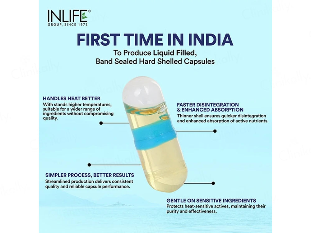 Inlife Fish Oil Matsyatailam Omega-3 1000mg Softgel