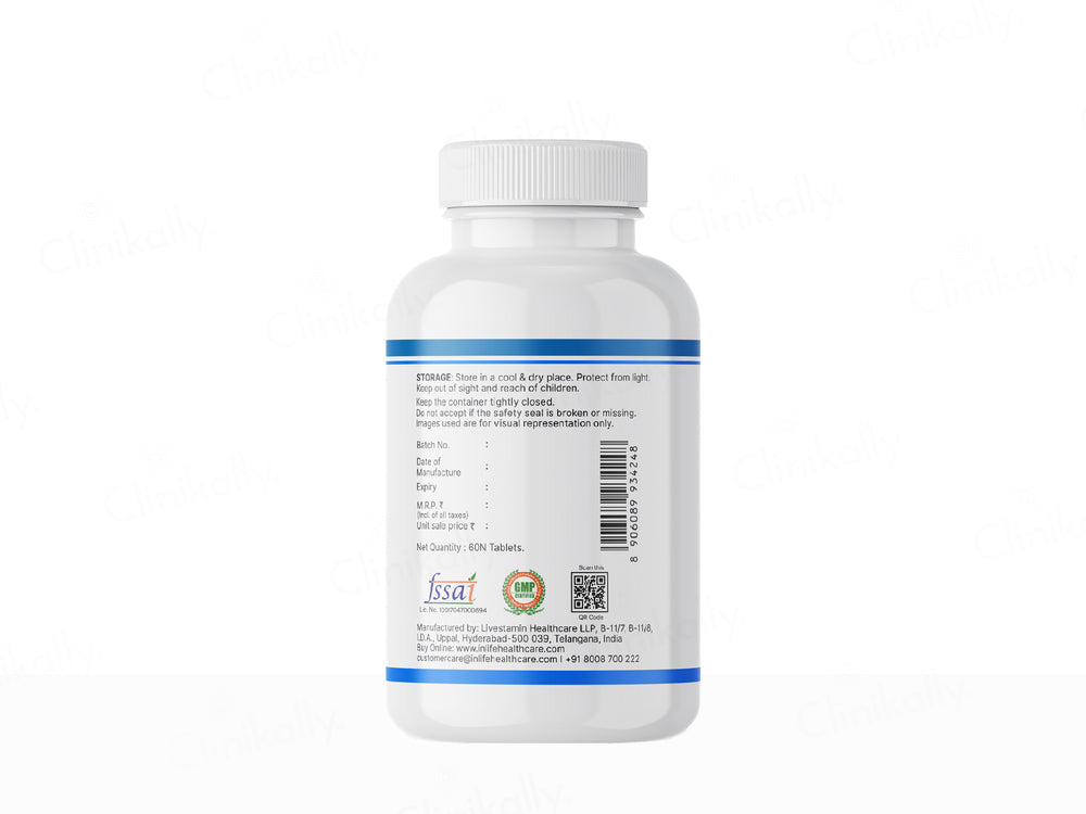 Inlife High Strength Magnesium Complex 5x 2000mg Health Supplement Veg Tablet