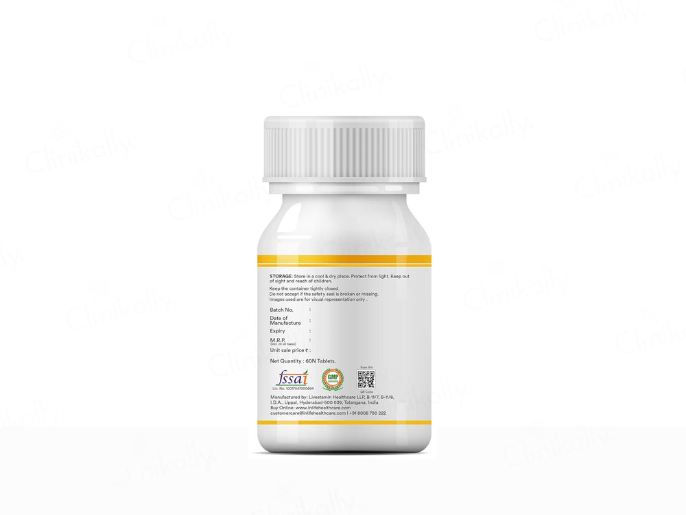 Inlife High Strength Glucosamine Chondroitin MSM 4000mg Nutraceutical Veg Tablet