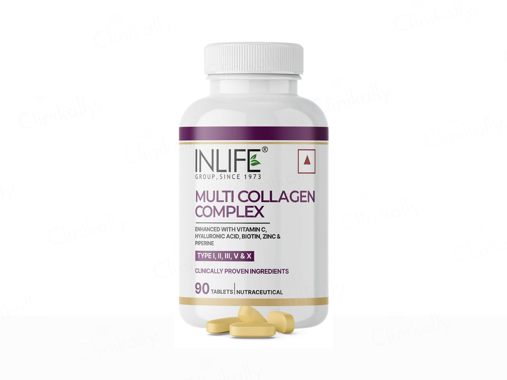 Inlife Multi Collagen Complex Nutraceutical Tablet