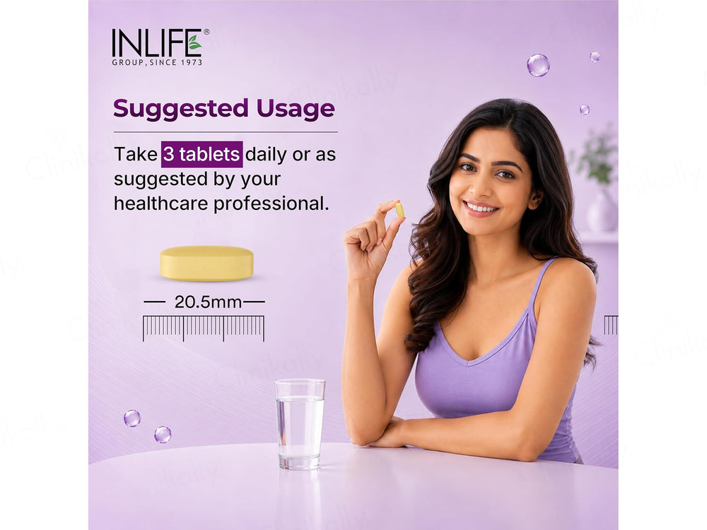 Inlife Multi Collagen Complex Nutraceutical Tablet