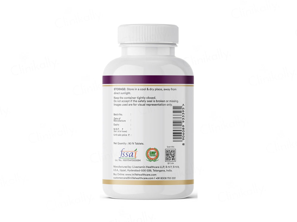 Inlife Multi Collagen Complex Nutraceutical Tablet