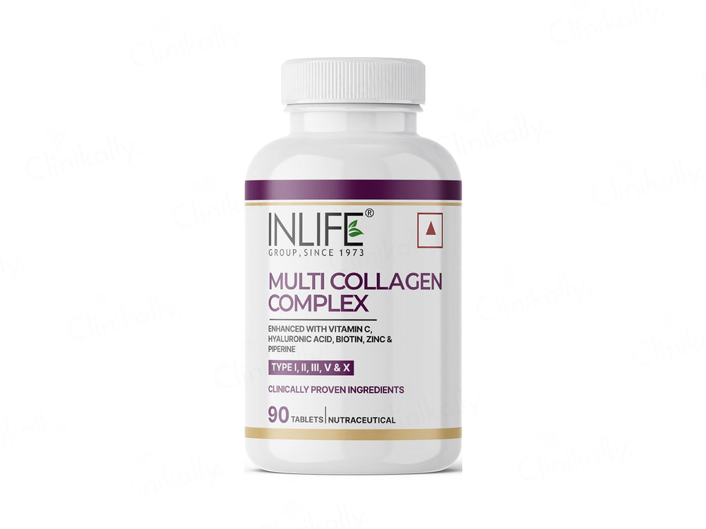 Inlife Multi Collagen Complex Nutraceutical Tablet