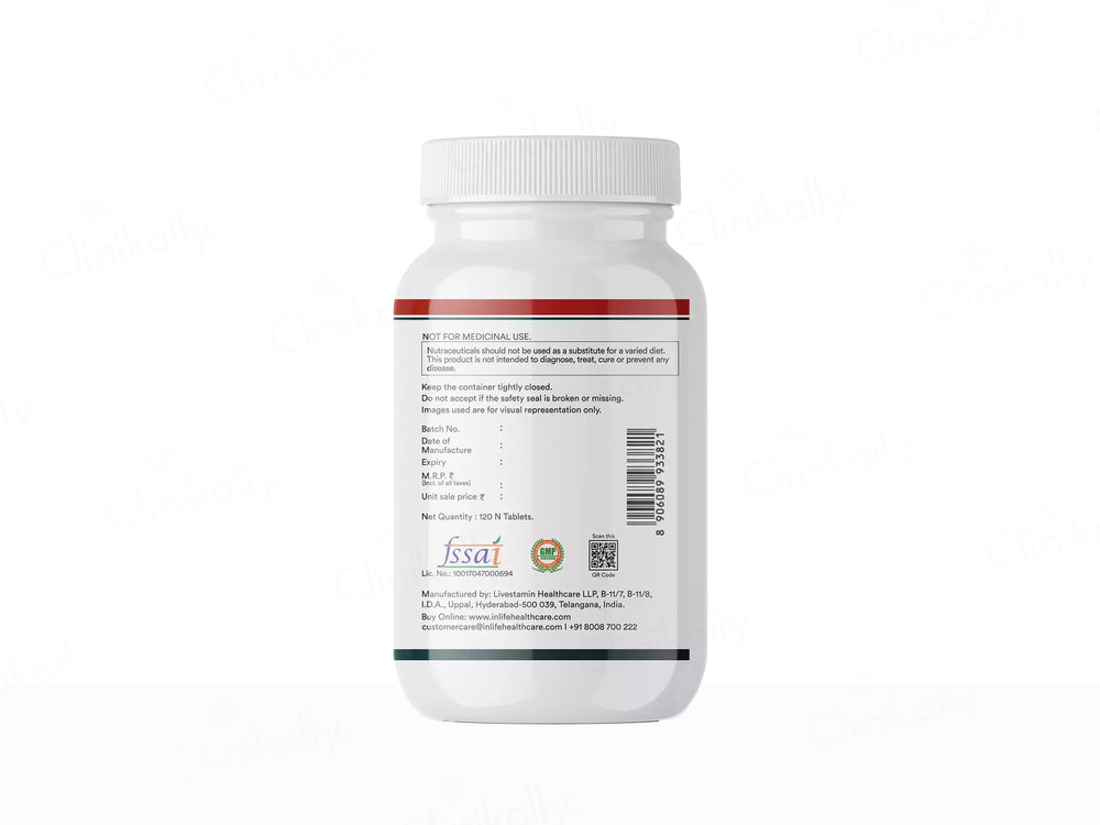 Inlife Multivitamin & Minerals Vegetarian Tablet For Men
