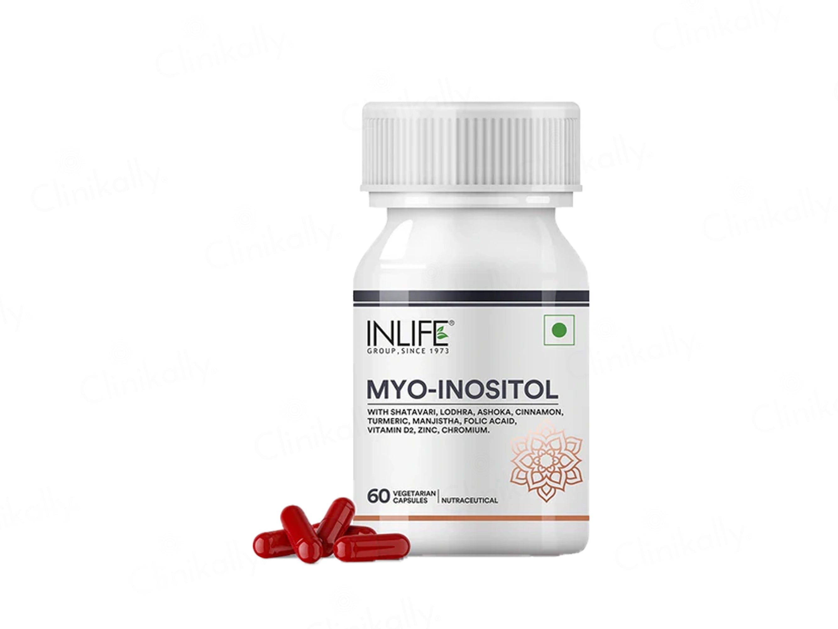 Inlife Myo-Inositol Nutraceutical Vegetarian Capsule For Women